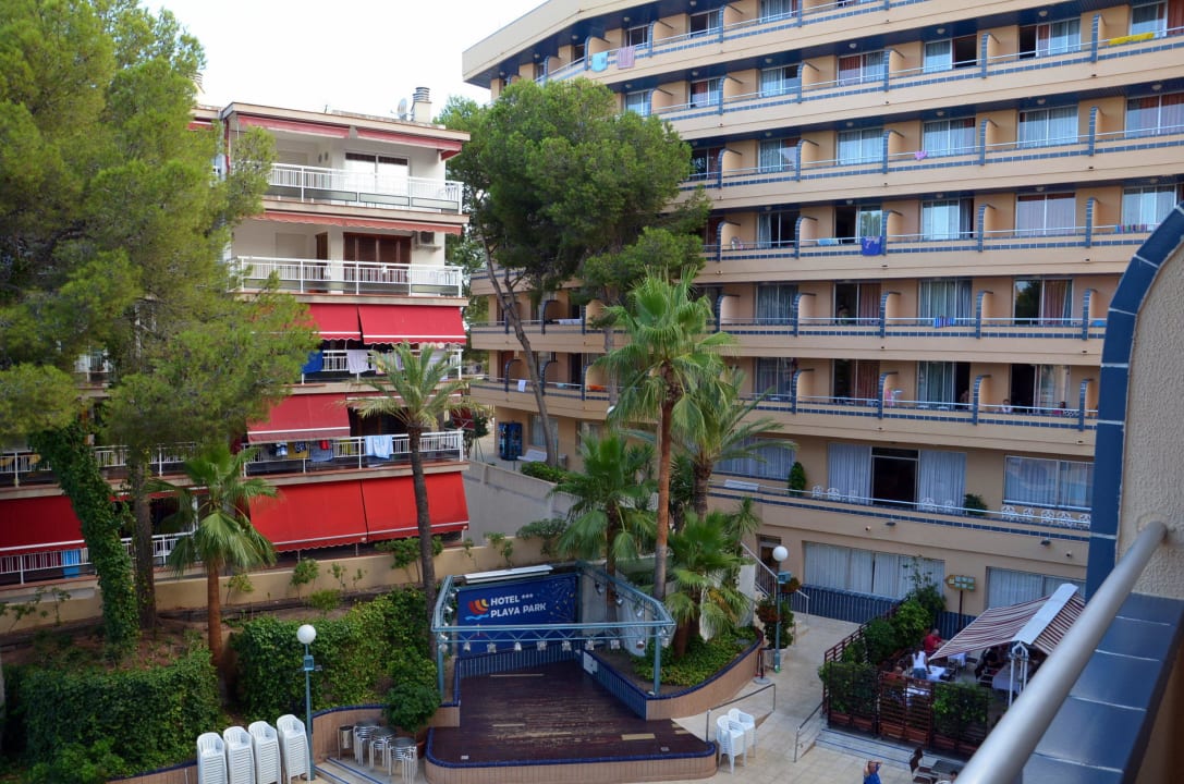 Widok z drugiego piętra 4R Playa Park