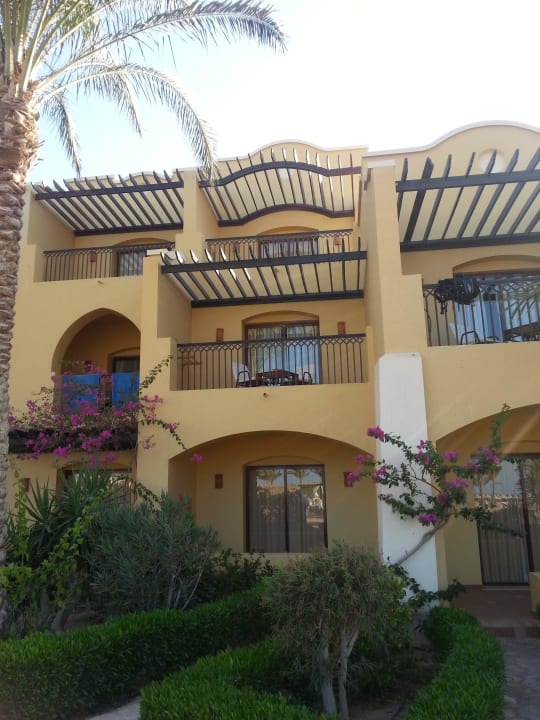 Blick zu unserem Balkon Jaz Solaya