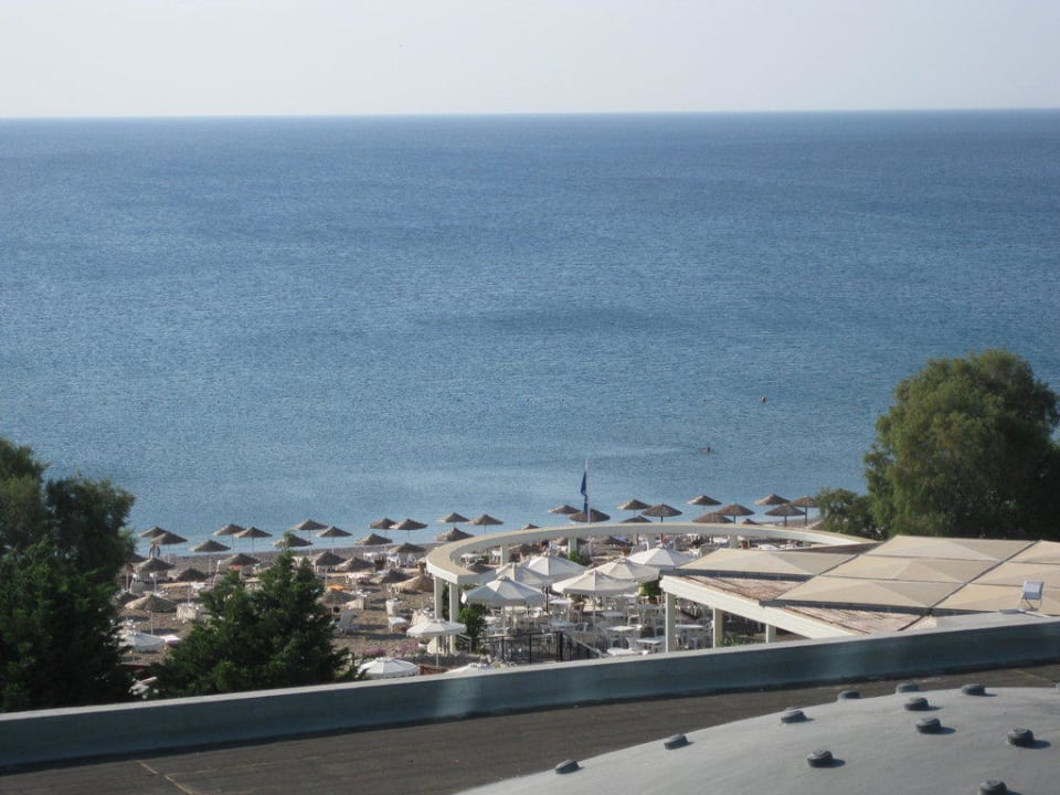 Ausblick aus Zimmer 307 Hotel Calypso Beach