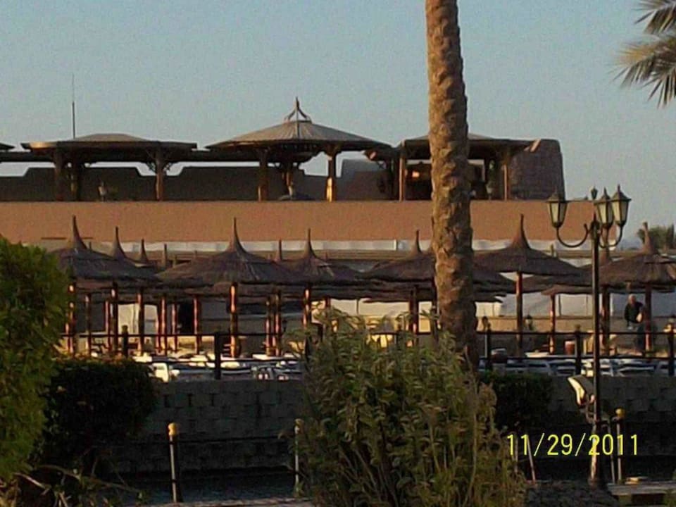 Blick auf "Castello" Restaurant  Pickalbatros Dana Beach Resort - Hurghada