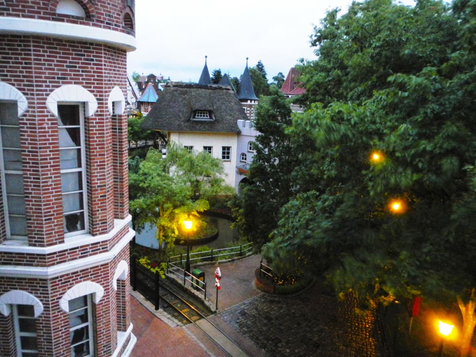 Blick aus dem Zimmer Heide Park Abenteuerhotel