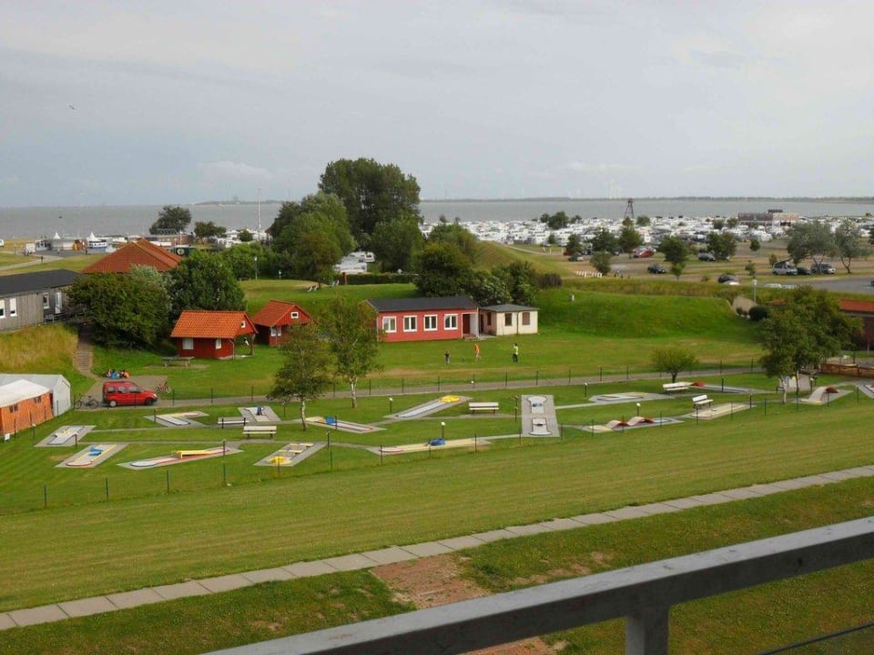 Ausblick vom Balkon Upstalsboom Hotel am Strand