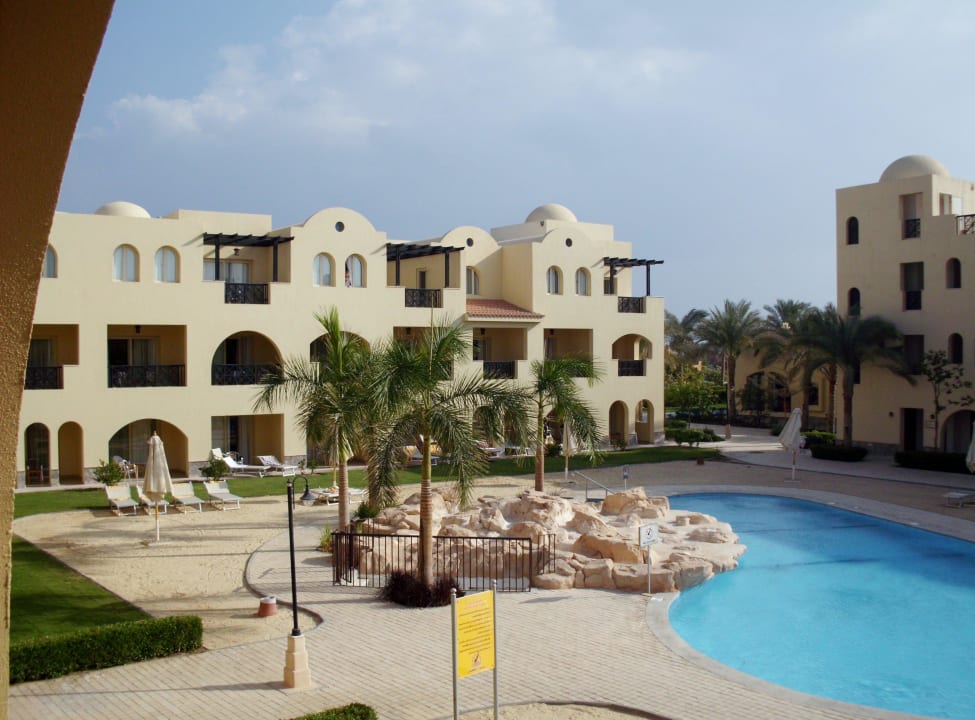 Blick vom Zimmer Stella Garden Resort & Spa, Makadi Bay