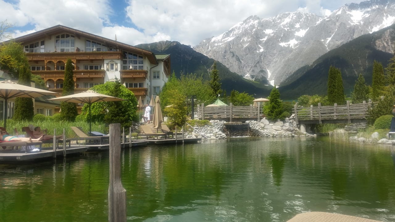 Gartenanlage Alpenresort Schwarz