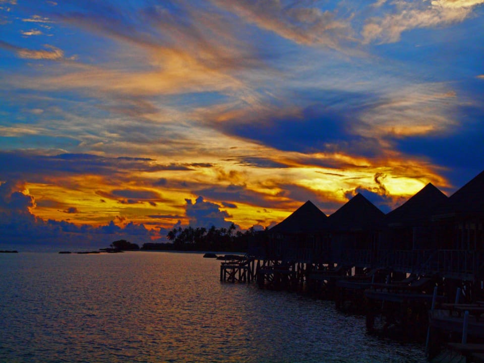 Abendstimmung Kuredu Island Resort & Spa