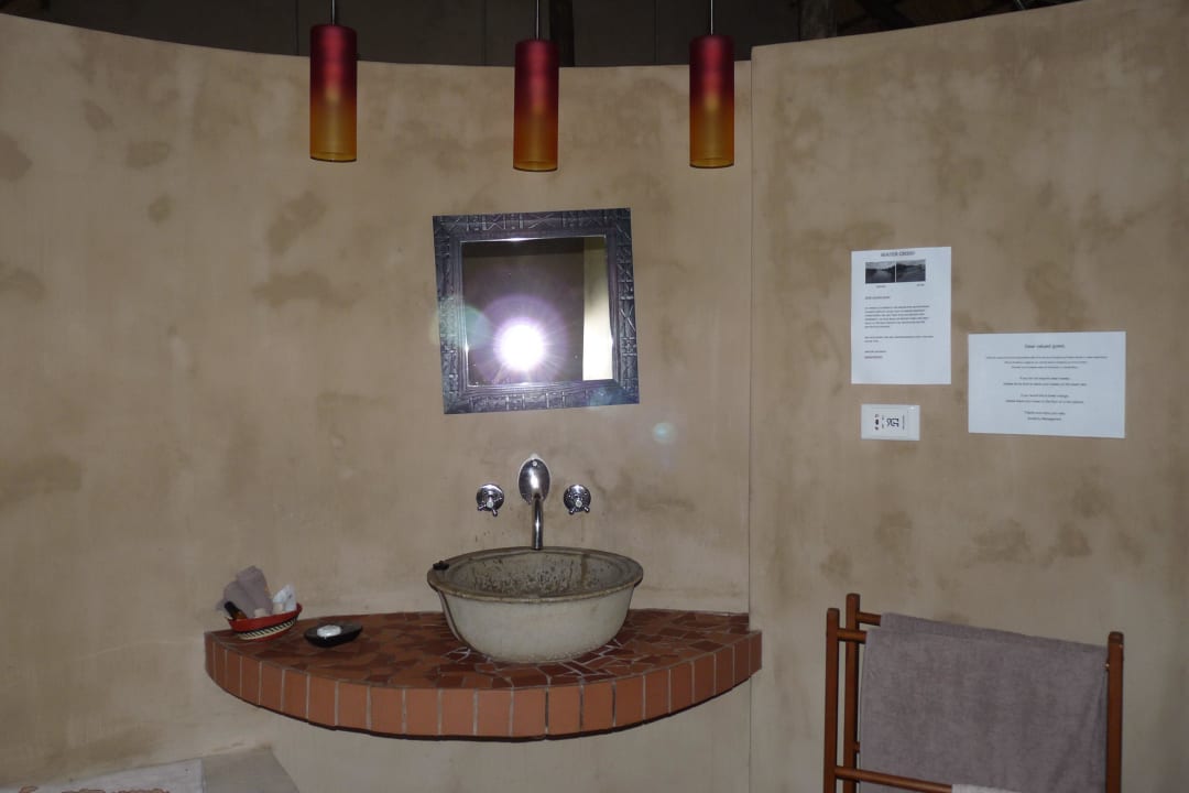 Waschbereich Hotel AmaZulu Lodge