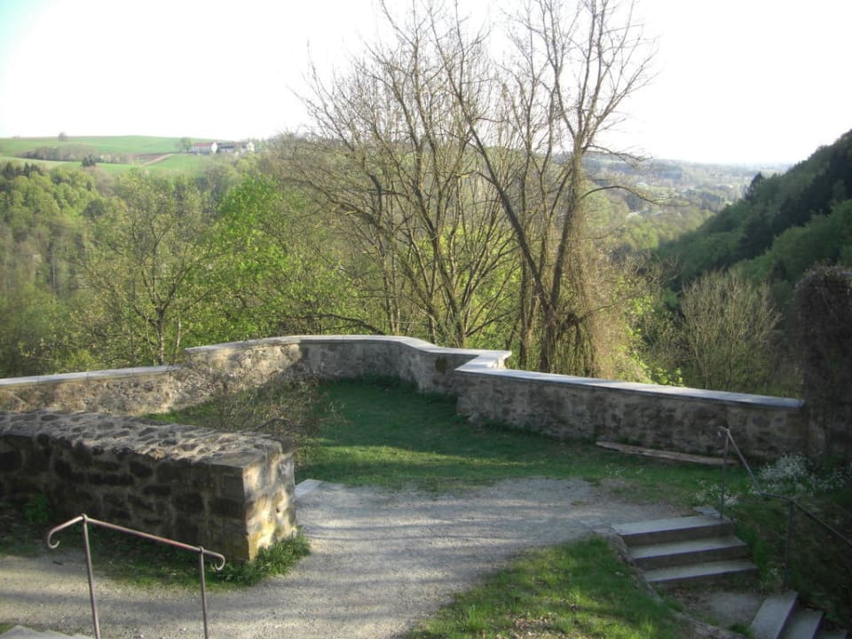 Blick von der Empore in die Landschaft Hoftaferne Neuburg