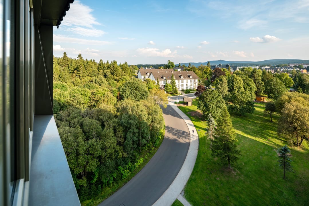 Ausblick AHORN Panorama Hotel Oberhof