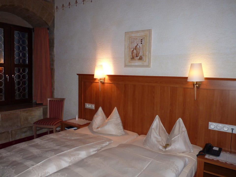 Zimmer Markgraf Hotel Burg Colmberg