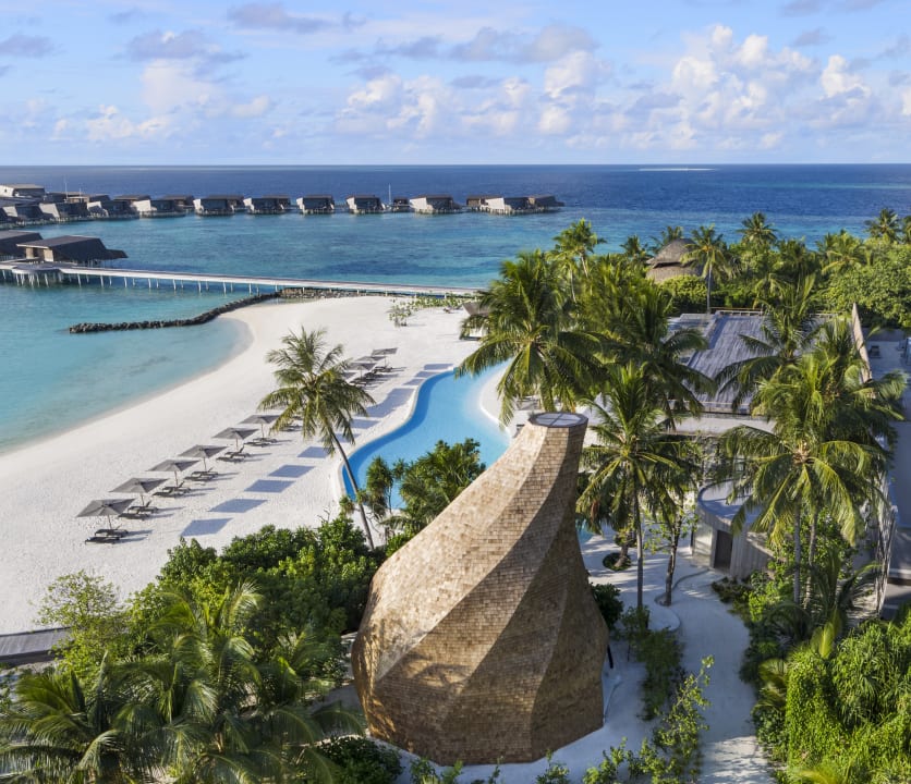 Ausblick The St. Regis Maldives Vommuli Resort