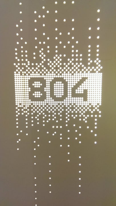 Zimmernummer (LEDs) AC Hotel Bella Sky Copenhagen