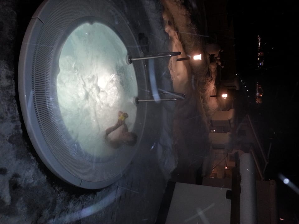 Whirpool unterm Sternenhimmel Hotel Klausnerhof