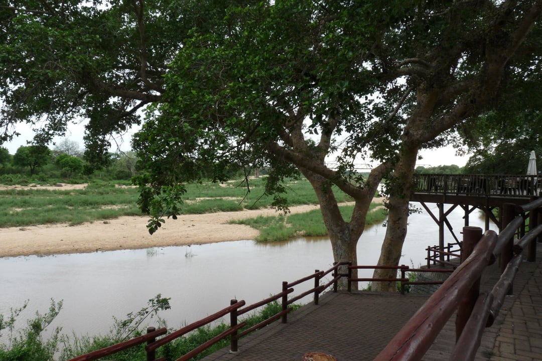 Blick auf Sabieriver Hotel Restcamp Skukuza