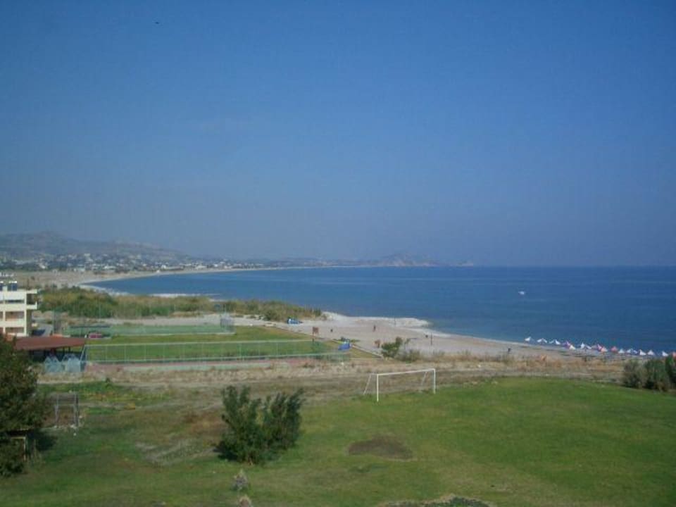 Ausblick aus dem DZ Irene Palace Beach Resort Club alltoura