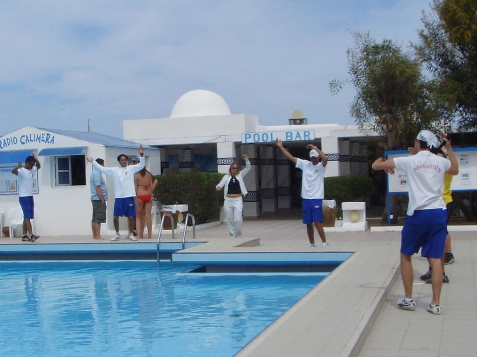 Animation: Highnoon Game am Pool Calimera Yati Beach