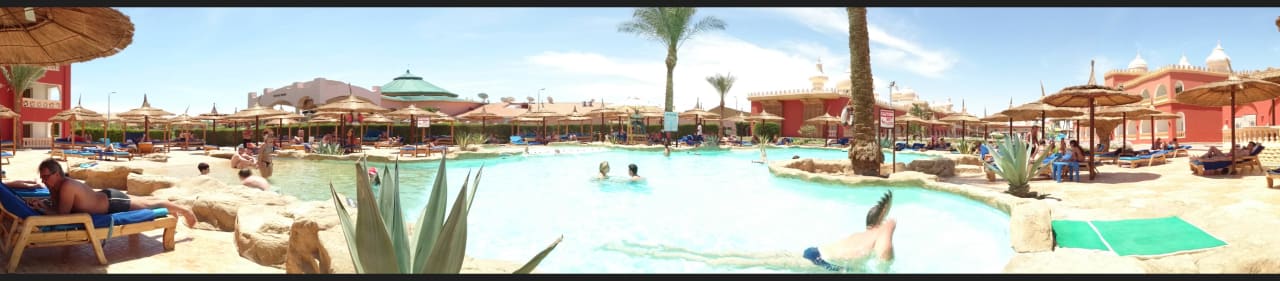 Rundumblick Pickalbatros Alf Leila Wa Leila Resort - Neverland Hurghada