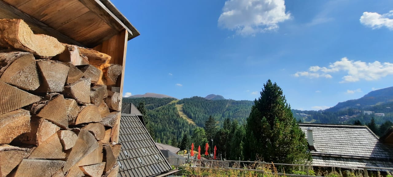 Ausblick MarktlAlm Almhüttendorf Turracher Höhe