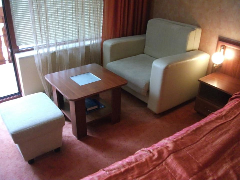 Sitzecke im Zimmer Spa Hotel Rich