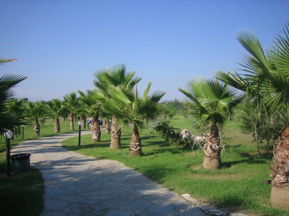 Weg zum Strand Club Grand Side