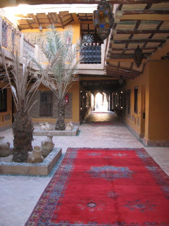 Weg zu den Zimmern Kasbah Hotel Xaluca Arfoud