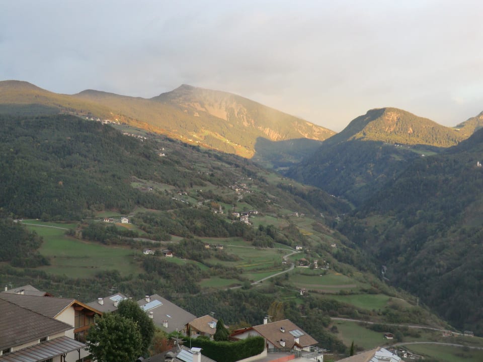 Blick ins Grödner Tal Gasthof zur Traube
