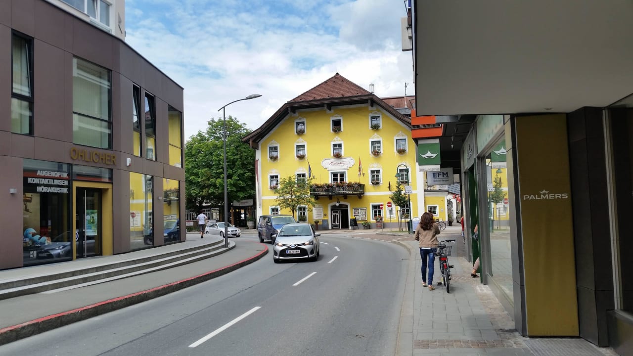 Hotel Vorderansicht Hotel die Hindenburg