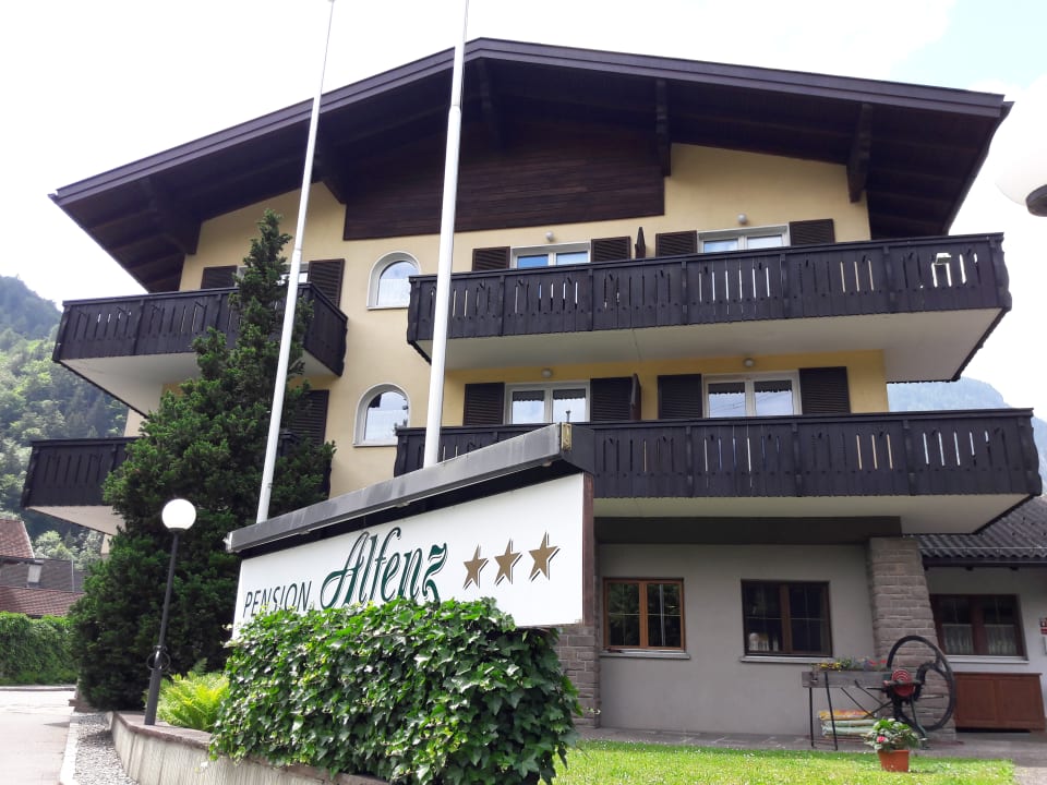 Außenansicht Pension Alfenz