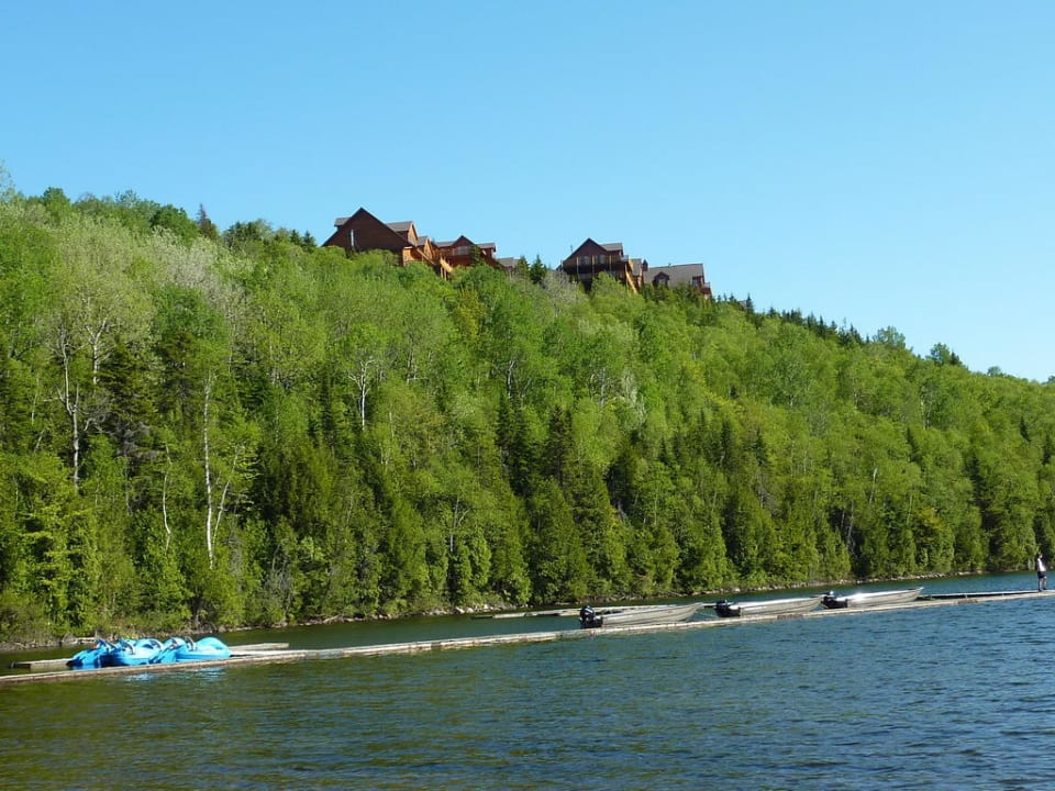 Hotel vom Strand aus gesehen Hotel Sacacomie