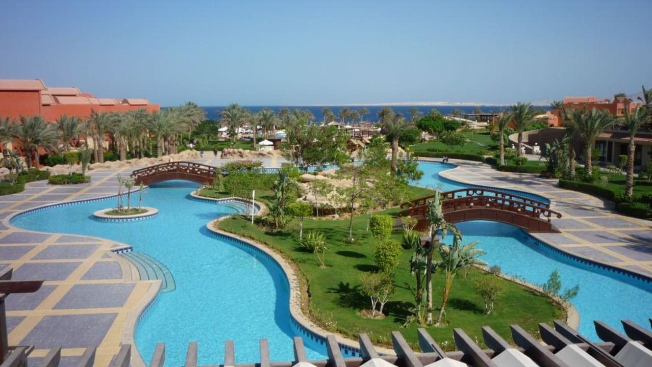 Widok z budynku łównego Sharm Grand Plaza Resort
