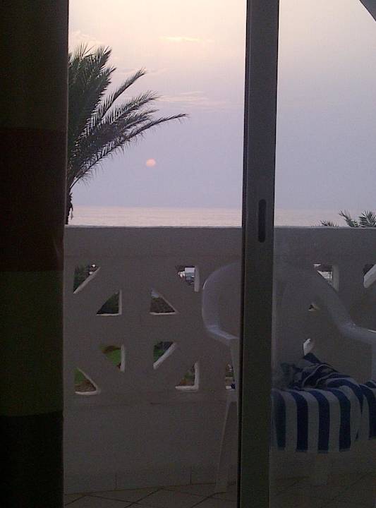 Sieht vom Bett Mahdia Beach & Aquapark