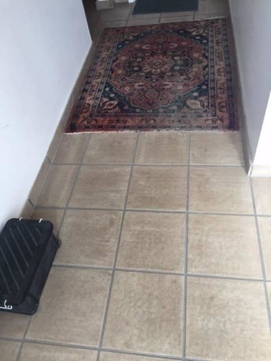 Lornsenhof kaputter Teppich  Appartmenthaus Lornsenhof