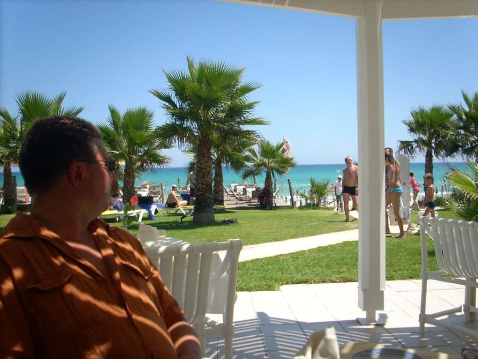 In einem Themen Restaurant zwischen Pool und Meer! Hotel Thalassa Mahdia