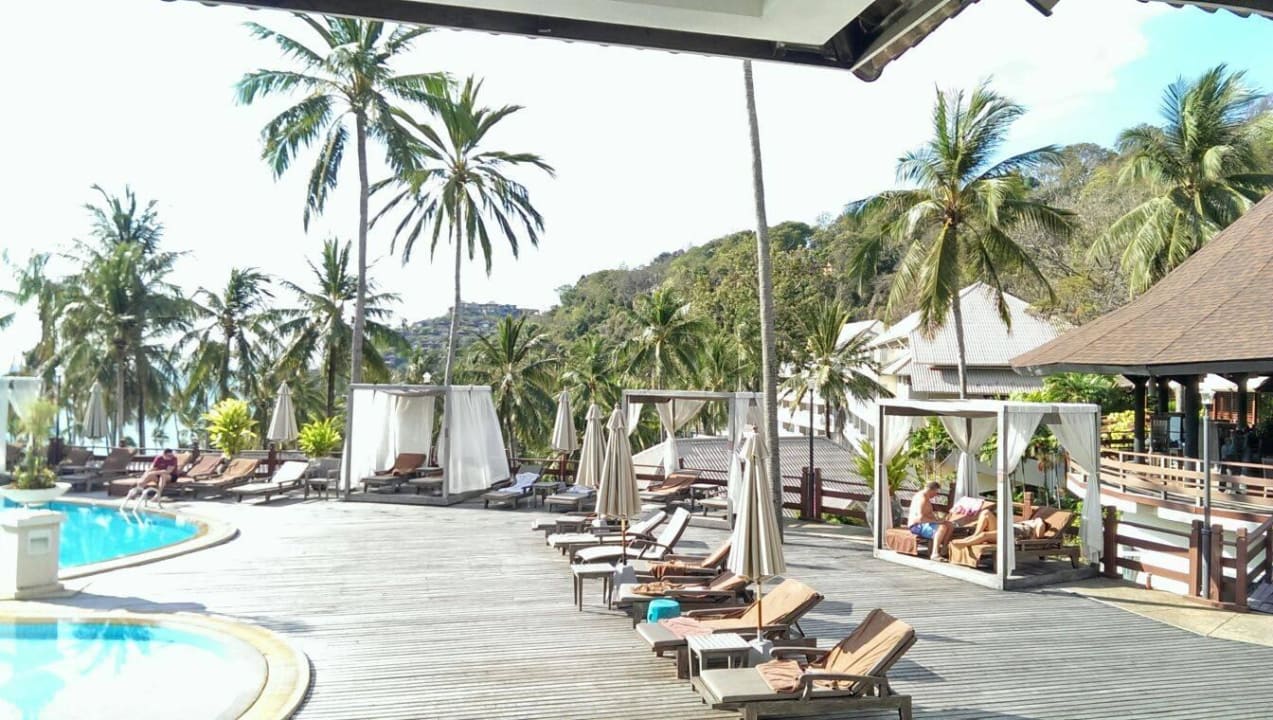 Poolbereich Cape Panwa Hotel