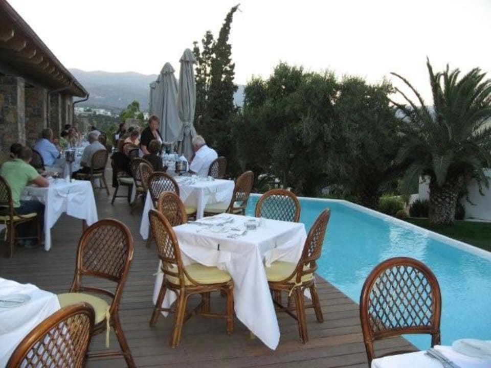 Terrasse Hauptrestaurant Elounda Village AQUILA Elounda Village Hotel
