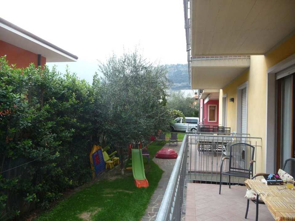 Aussicht vom großen Balkon Casa Martina