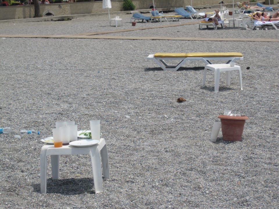 Das nennen sie "Strand" Senza Sunset Beach Hotel