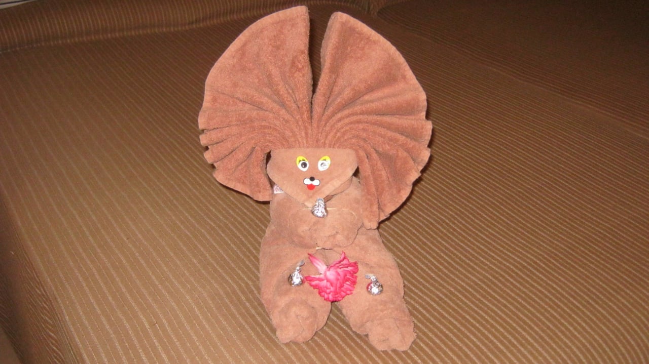 Handtuch-Tierchen Hotel Riu Tequila