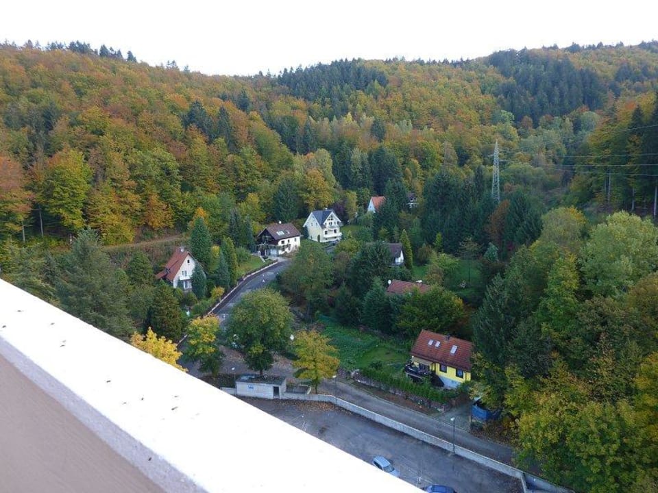 Ausblick vom Balkon 14.Stock Panoramic - Ihr Apartmenthotel im Harz
