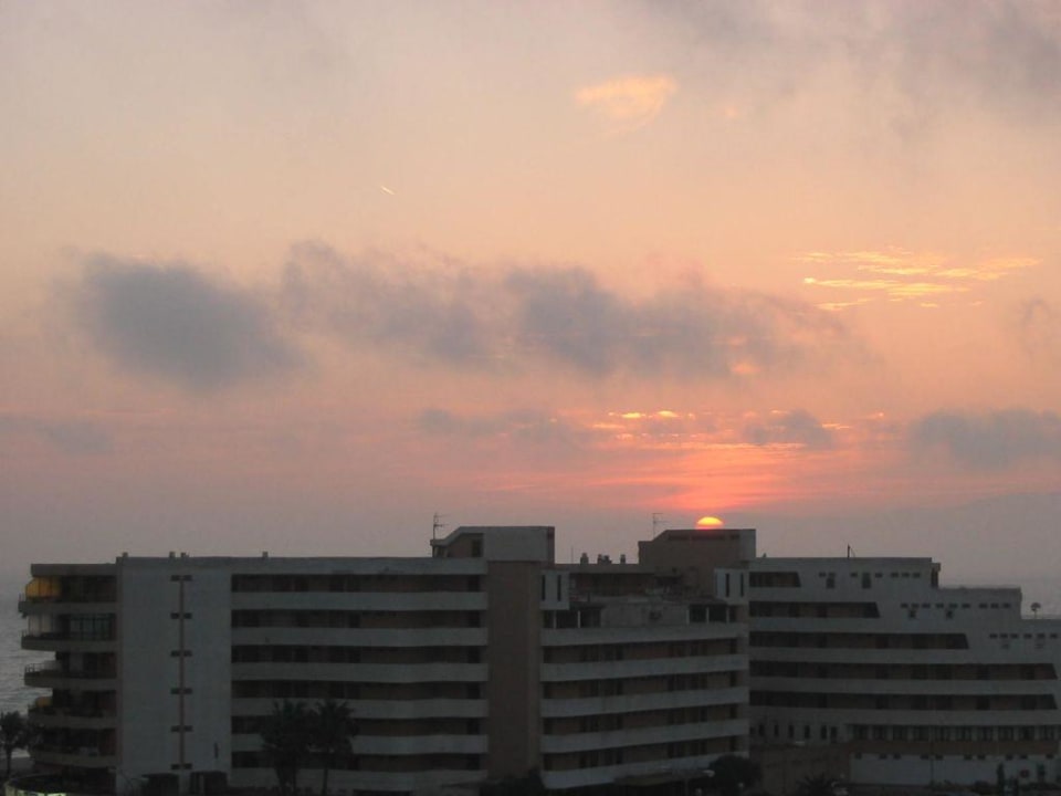 Sonnenuntergang BG Hotel Caballero