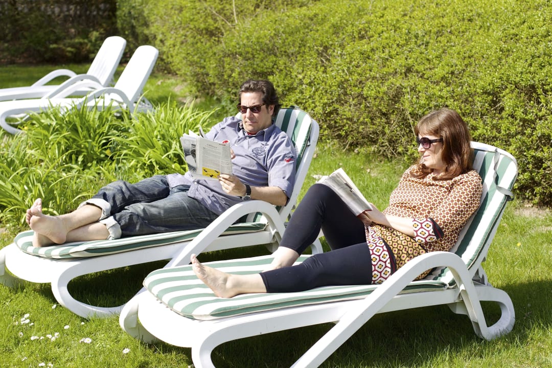 Entspannung im Garten Landhaus Immenbarg