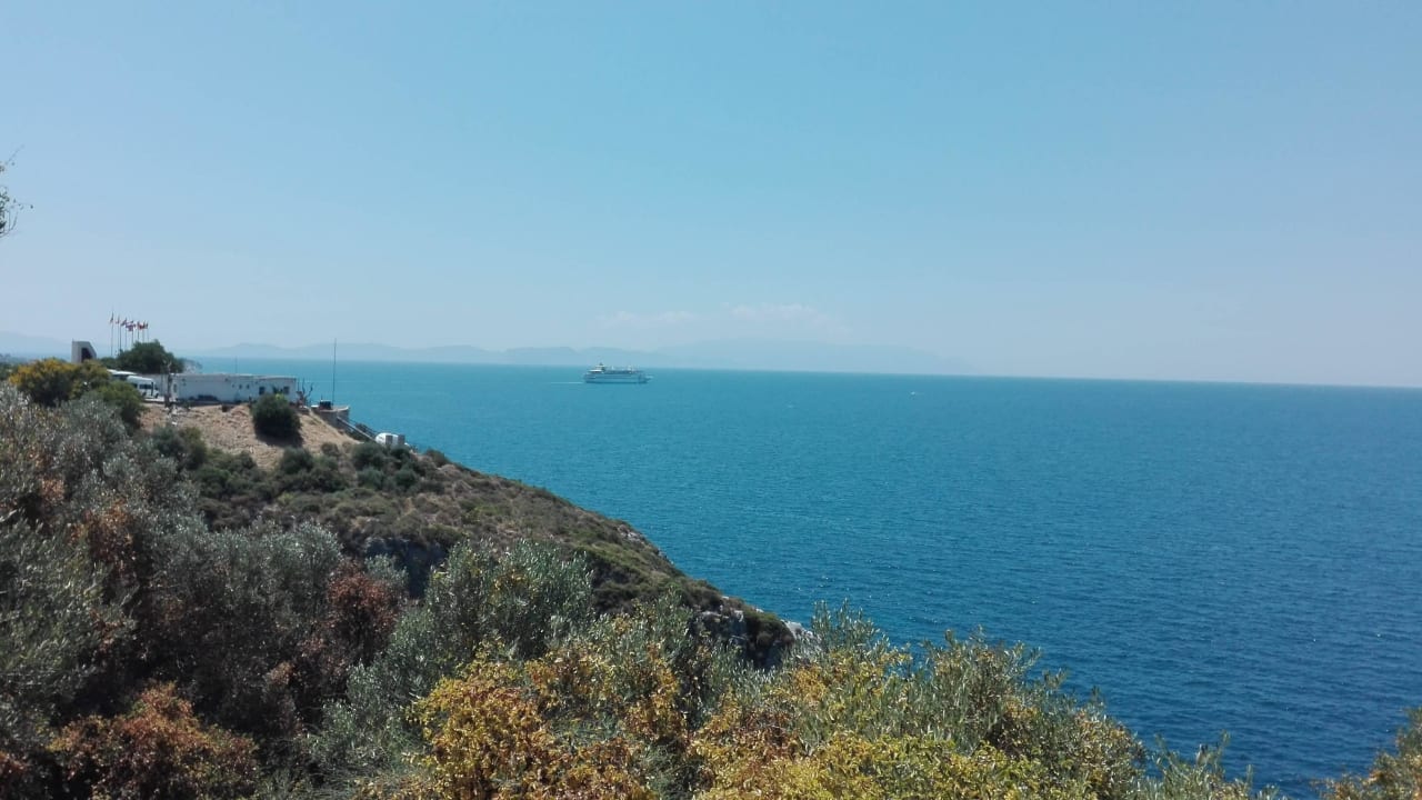 Blick aufs Meer Ramada Resort Kusadasi & Golf