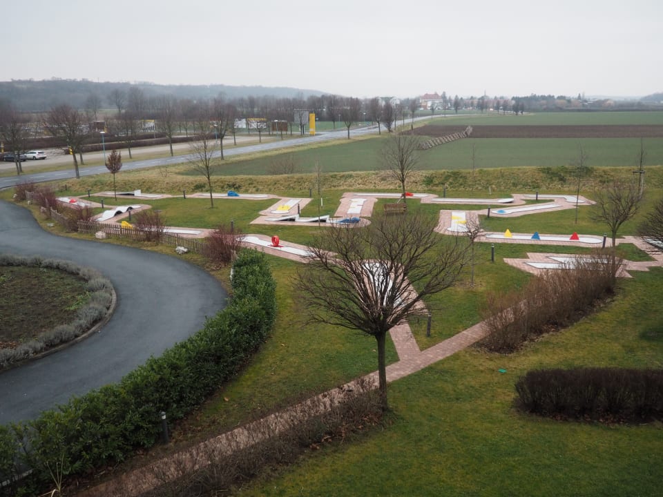 Ausblick All In Red Thermenhotel