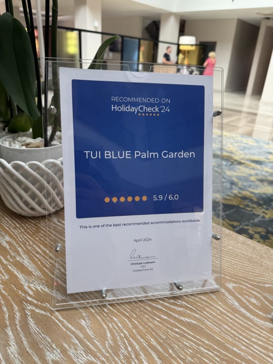 Sonstiges TUI BLUE Palm Garden