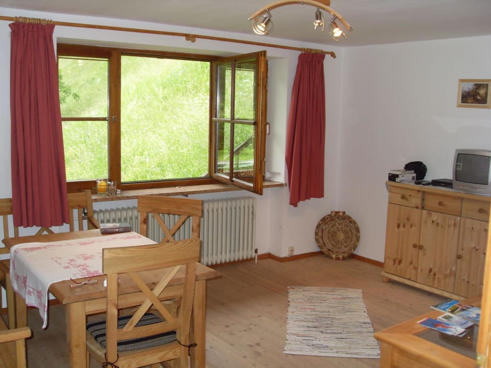 Wohnzimmer Gästehaus Karolina
