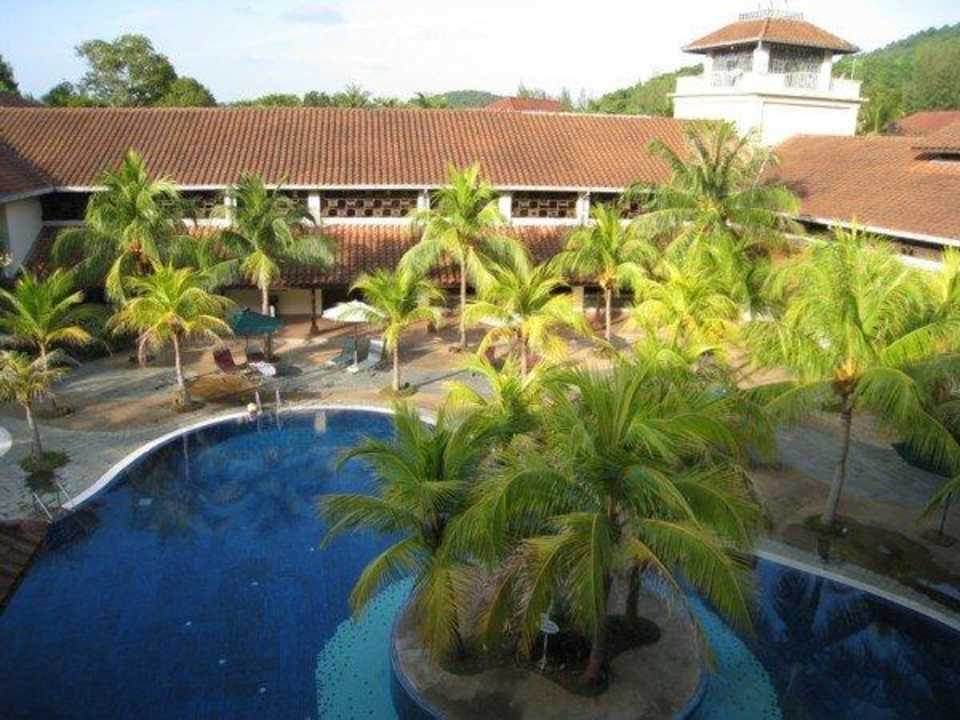 Blick auf den Pool Hotel The Lanai Beach Resort