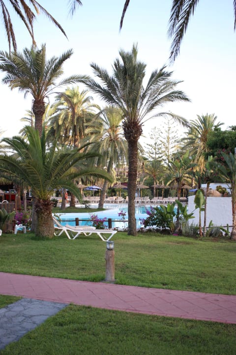 Die Poolanlage HL Miraflor Suites Hotel