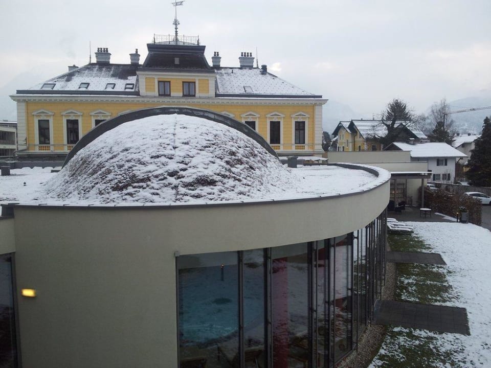Blick aus dem Zimmer Villa Seilern Vital Resort