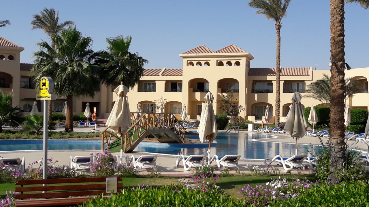 Ausblick Cleopatra Luxury Resort Makadi Bay