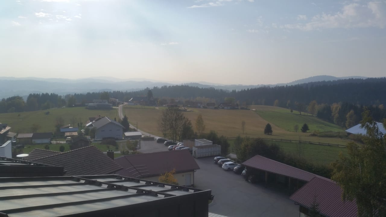 Ausblick 1. Bier & Wohlfühlhotel Gut Riedelsbach