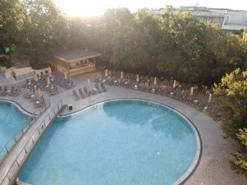 Blick vom Balkon Zimmer 41 a HVD Viva Club Hotel